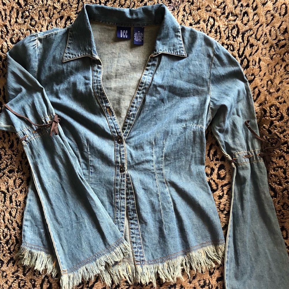 Denim shirt